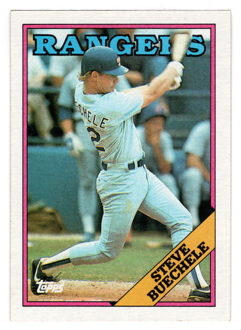 Steve Buechele - Texas Rangers (MLB Baseball Card) 1988 Topps # 537 Mint