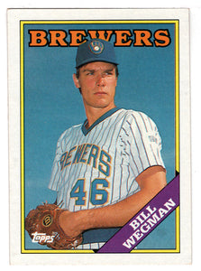 Bill Wegman - Milwaukee Brewers (MLB Baseball Card) 1988 Topps # 538 Mint