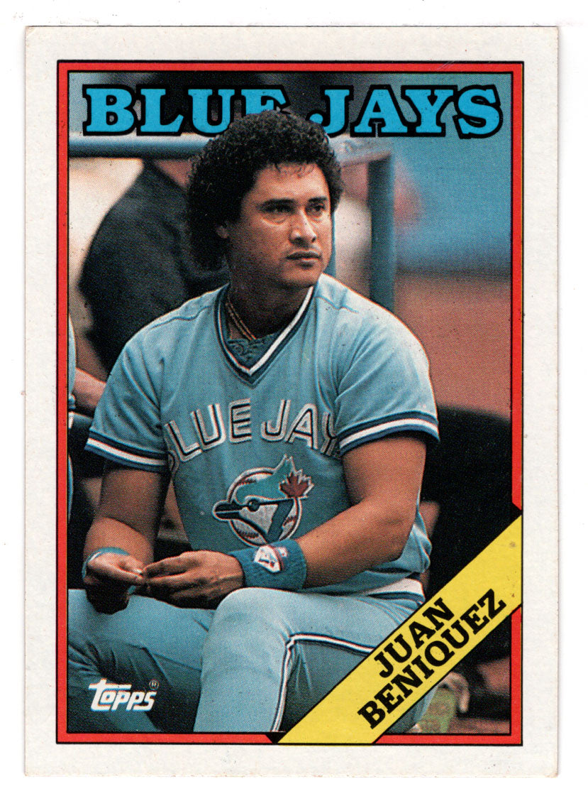 Juan Beniquez - Toronto Blue Jays (MLB Baseball Card) 1988 Topps # 541 Mint