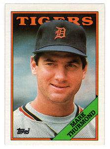 Mark Thurmond - Detroit Tigers (MLB Baseball Card) 1988 Topps # 552 Mint