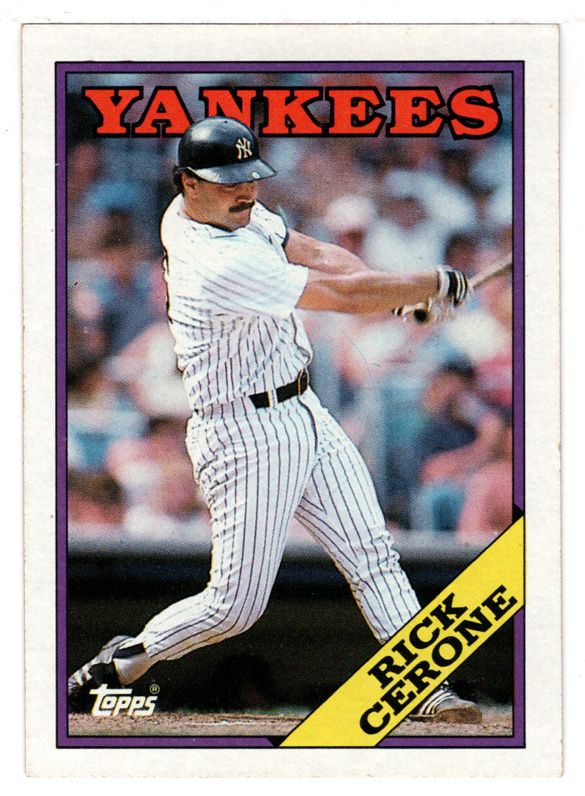 Rick Cerone - New York Yankees (MLB Baseball Card) 1988 Topps # 561 Mint
