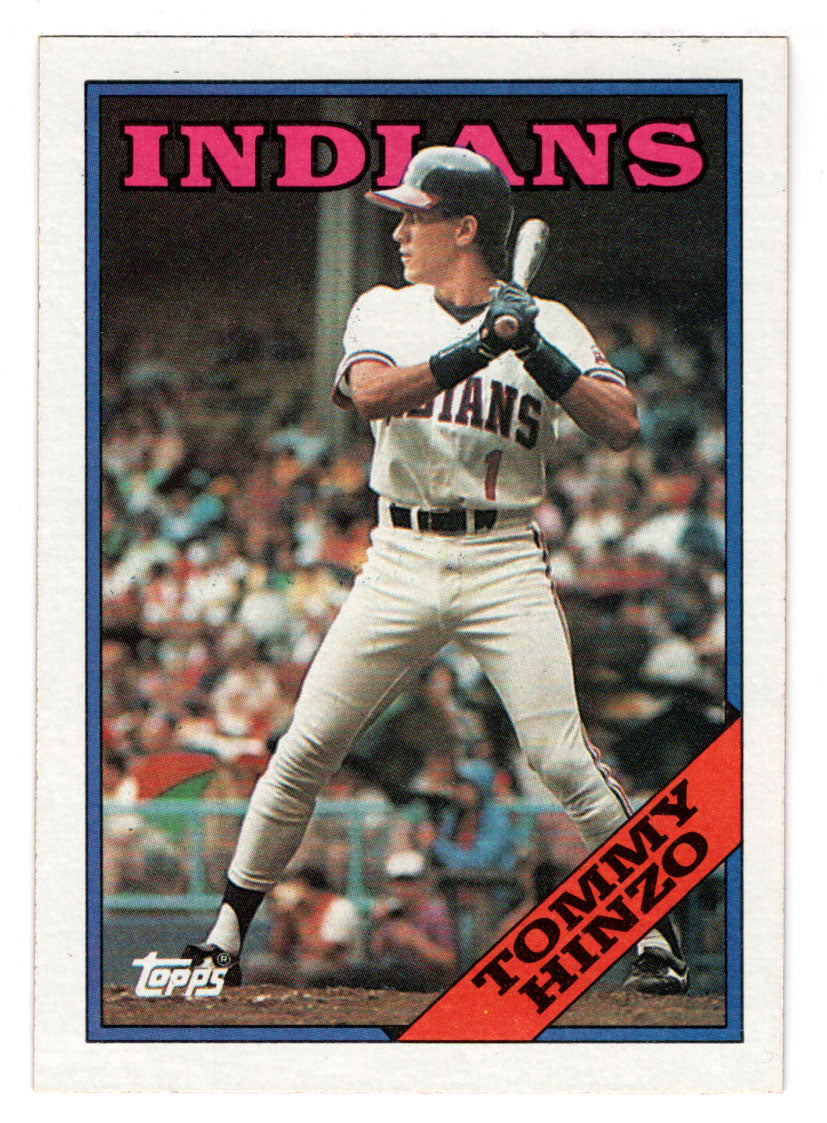 Tommy Hinzo - Cleveland Indians (MLB Baseball Card) 1988 Topps # 576 Mint