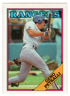 Geno Petralli - Texas Rangers (MLB Baseball Card) 1988 Topps # 589 Mint