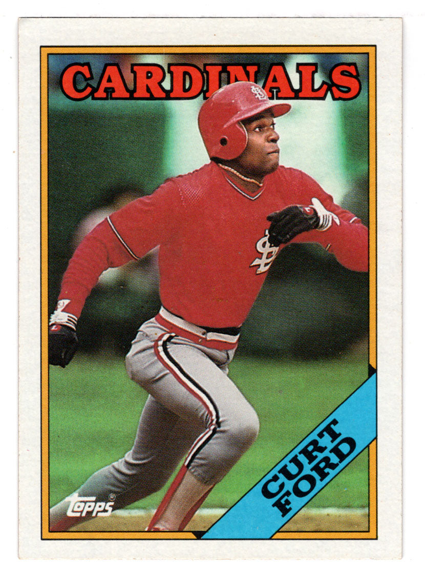 Curt Ford - St. Louis Cardinals (MLB Baseball Card) 1988 Topps # 612 Mint