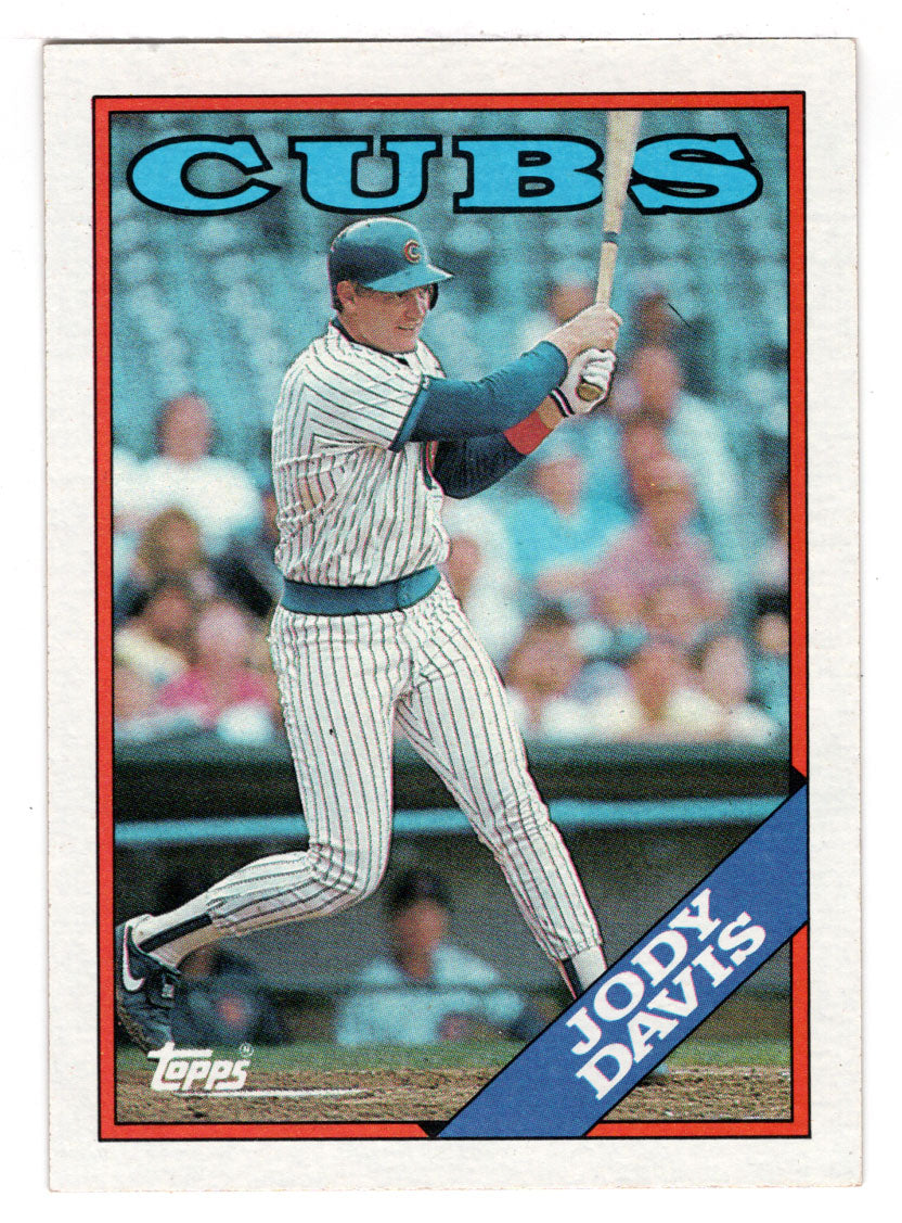 Jody Davis - Chicago Cubs (MLB Baseball Card) 1988 Topps # 615 Mint