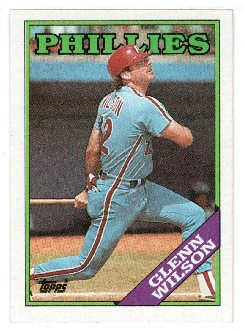 Glenn Wilson - Philadelphia Phillies (MLB Baseball Card) 1988 Topps # 626 Mint