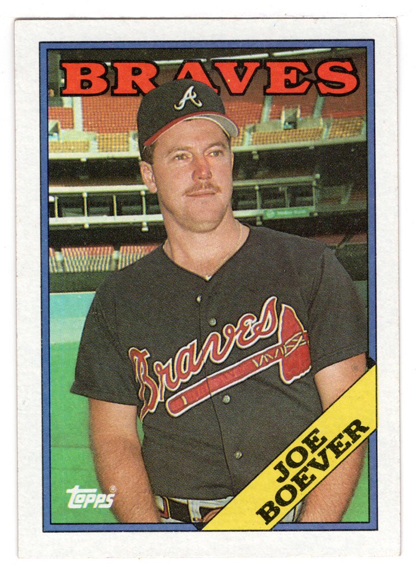 Joe Boever - Atlanta Braves (MLB Baseball Card) 1988 Topps # 627 Mint