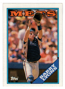 Barry Lyons - New York Mets (MLB Baseball Card) 1988 Topps # 633 Mint