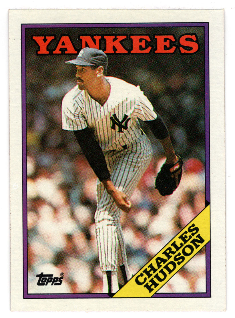 Charles Hudson - New York Yankees (MLB Baseball Card) 1988 Topps # 636 Mint