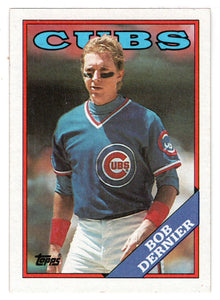 Bob Dernier - Chicago Cubs (MLB Baseball Card) 1988 Topps # 642 Mint