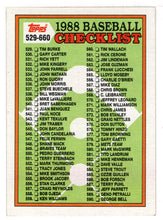 Load image into Gallery viewer, Checklist # 5 (MLB Baseball Card) 1988 Topps # 646 Mint
