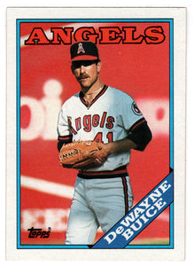 DeWayne Buice - California Angels (MLB Baseball Card) 1988 Topps # 649 Mint