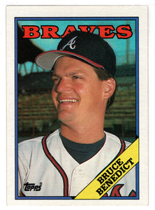 Bruce Benedict - Atlanta Braves (MLB Baseball Card) 1988 Topps # 652 Mint