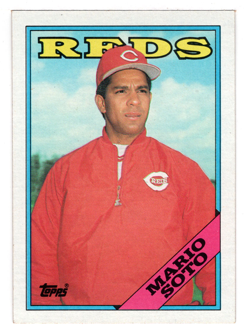 Mario Soto - Cincinnati Reds (MLB Baseball Card) 1988 Topps # 666 Mint