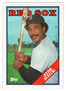 Jim Rice - Boston Red Sox (MLB Baseball Card) 1988 Topps # 675 Mint