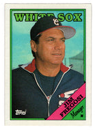 Jim Fregosi - Chicago White Sox Team Checklist (MLB Baseball Card) 1988 Topps # 714 Mint