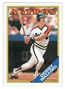 Denny Walling - Houston Astros (MLB Baseball Card) 1988 Topps # 719 Mint