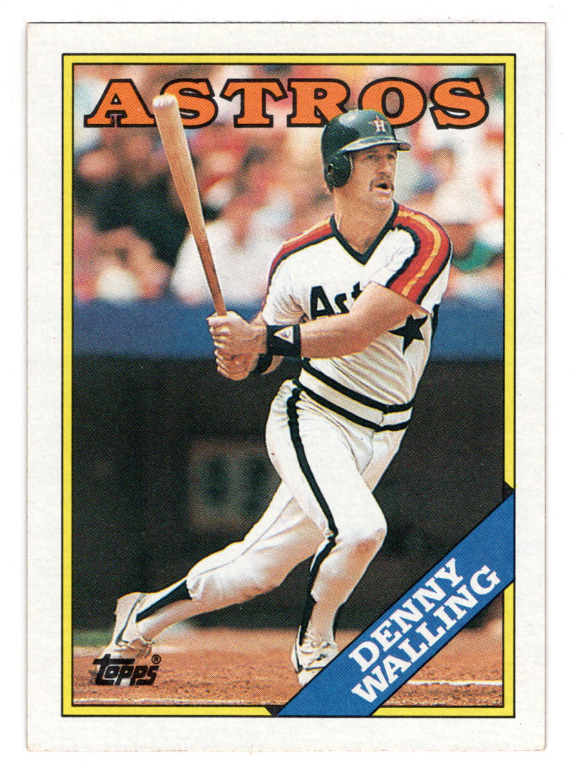 Denny Walling - Houston Astros (MLB Baseball Card) 1988 Topps # 719 Mint