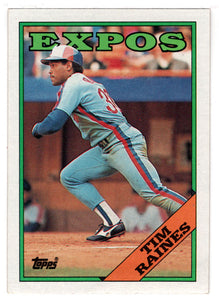 Tim Raines - Montreal Expos (MLB Baseball Card) 1988 Topps # 720 Mint