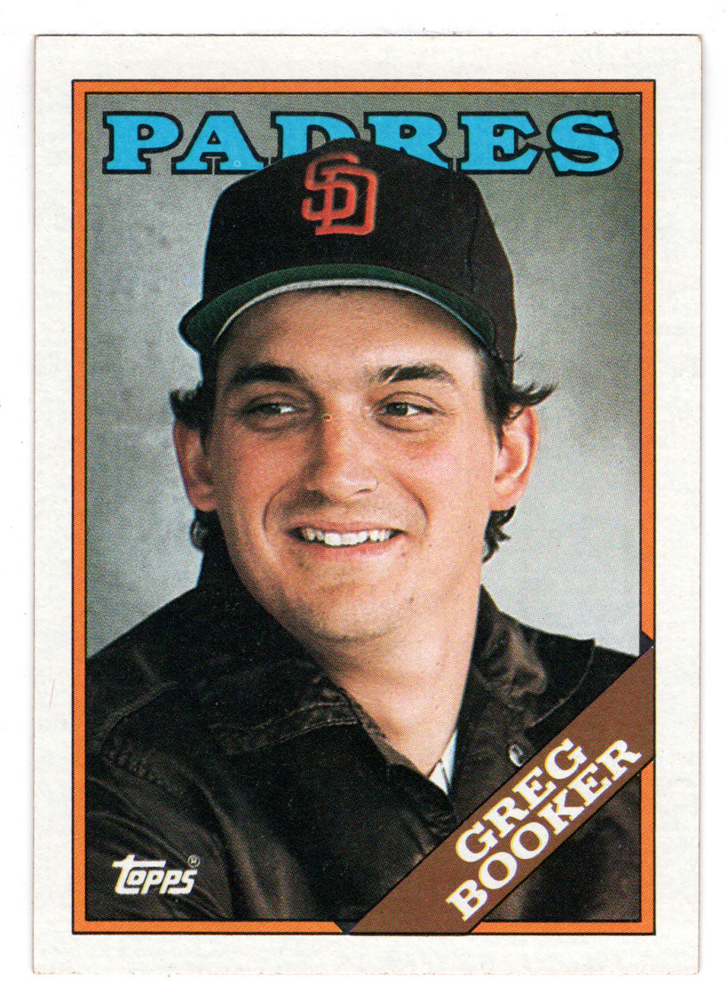 Greg Booker - San Diego Padres (MLB Baseball Card) 1988 Topps # 727 Mint