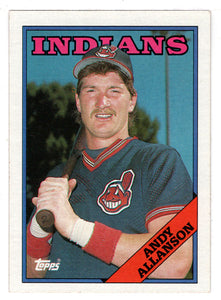 Andy Allanson - Cleveland Indians (MLB Baseball Card) 1988 Topps # 728 Mint