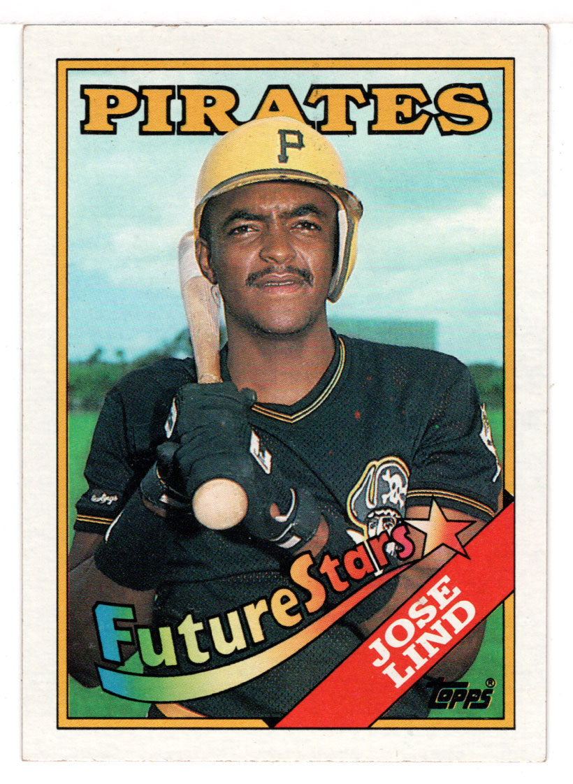 Jose Lind RC - Pittsburgh Pirates (MLB Baseball Card) 1988 Topps # 767 Mint