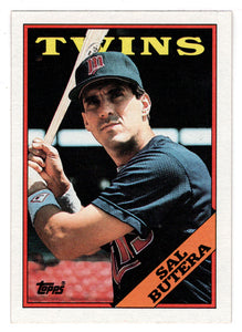 Sal Butera - Minnesota Twins (MLB Baseball Card) 1988 Topps # 772 Mint