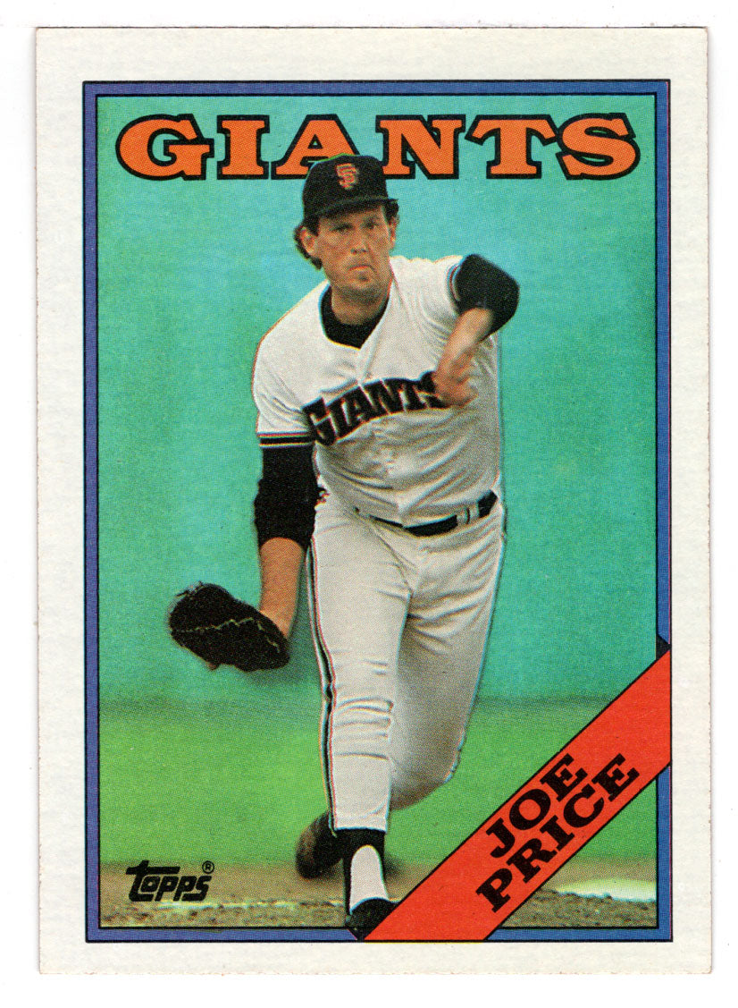 Joe Price - San Francisco Giants (MLB Baseball Card) 1988 Topps # 786 Mint