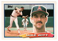 Mike Witt - California Angels (MLB Baseball Card) 1988 Topps Big # 4 Mint