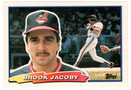 Brook Jacoby - Cleveland Indians (MLB Baseball Card) 1988 Topps Big # 17 Mint