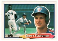 Scott Fletcher - Texas Rangers (MLB Baseball Card) 1988 Topps Big # 19 Mint