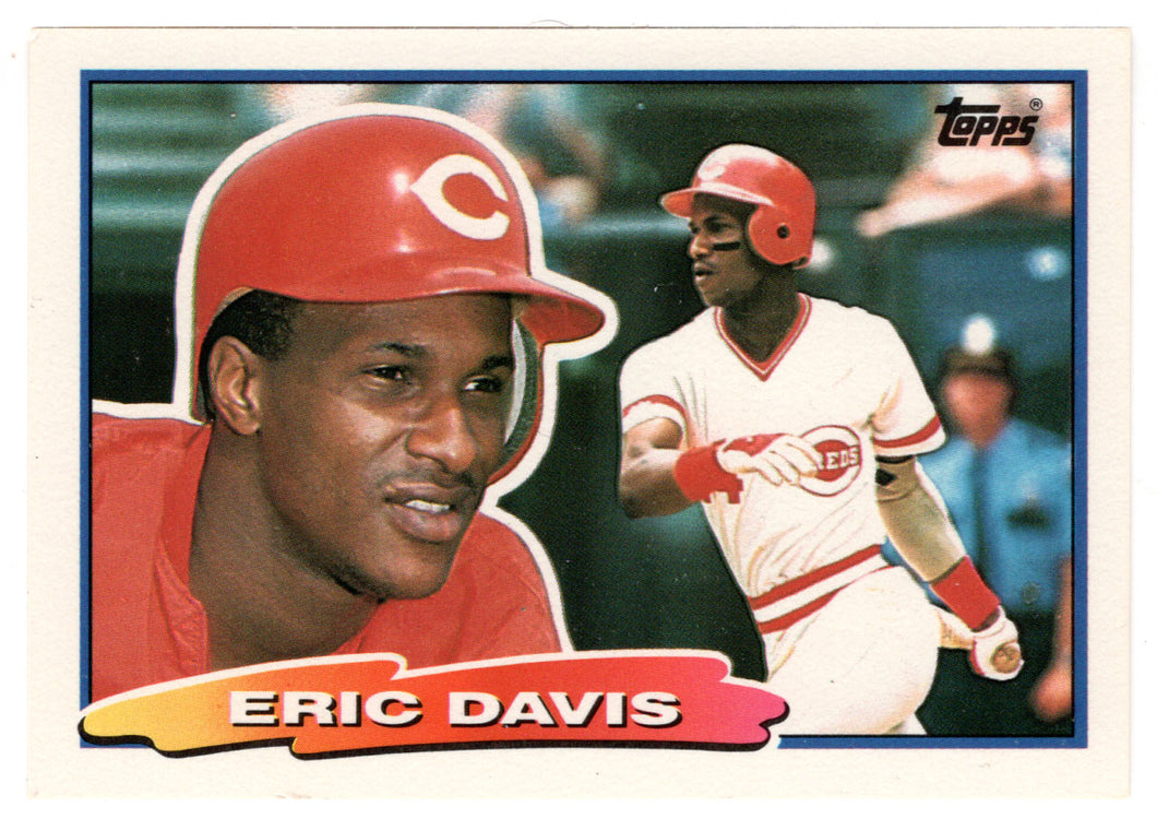 Eric Davis - Cincinnati Reds (MLB Baseball Card) 1988 Topps Big # 20 Mint