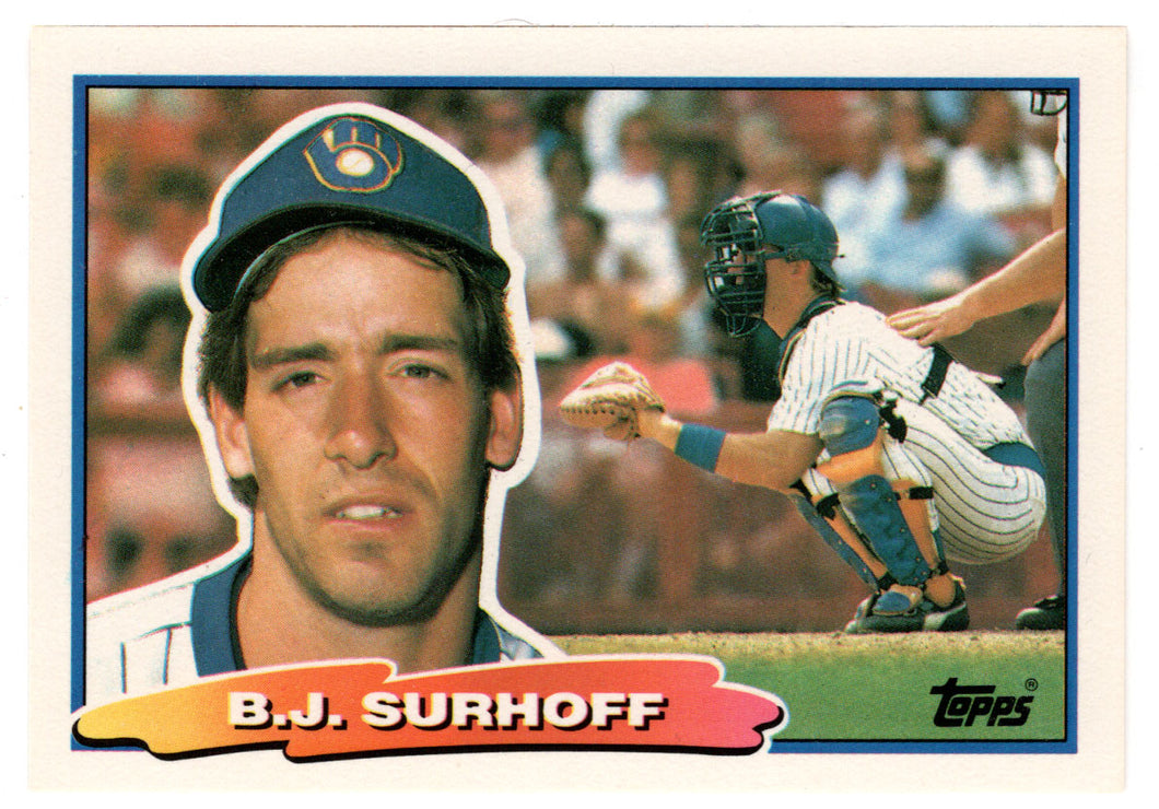 B.J. Surhoff - Milwaukee Brewers (MLB Baseball Card) 1988 Topps Big # –  PictureYourDreams
