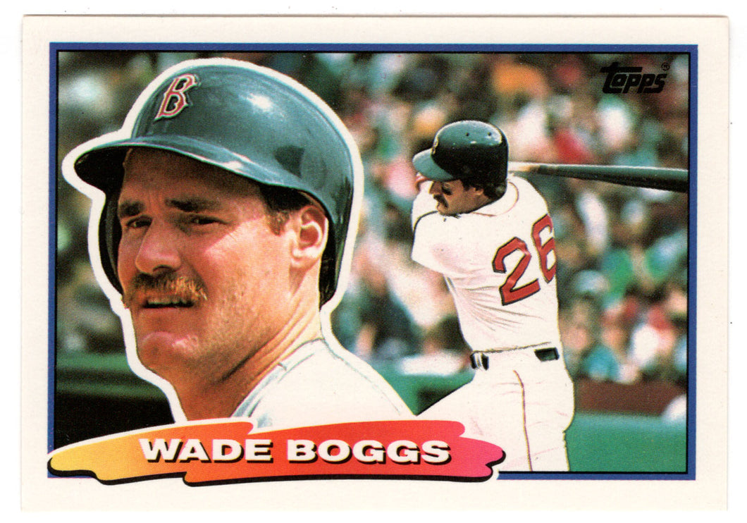 Wade Boggs - Boston Red Sox (MLB Baseball Card) 1988 Topps Big # 32 Mint