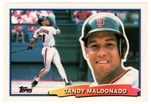 Candy Maldonado - San Francisco Giants (MLB Baseball Card) 1988 Topps Big # 35 Mint