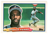 Gerald Perry - Atlanta Braves (MLB Baseball Card) 1988 Topps Big # 40 Mint