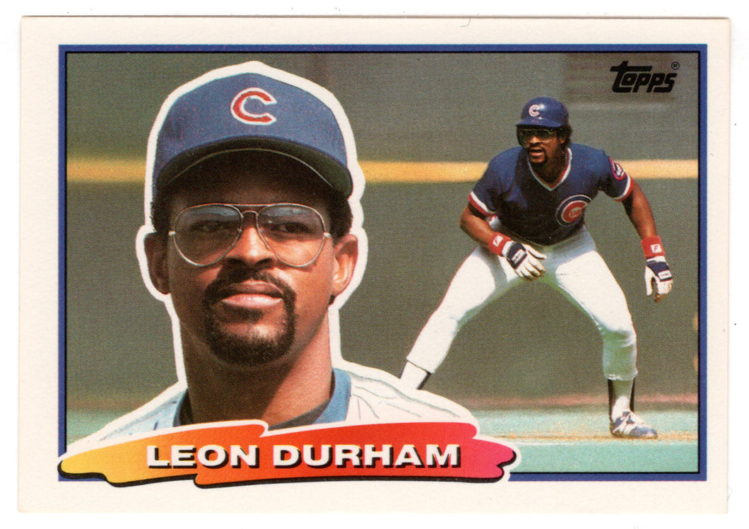 Leon Durham - Chicago Cubs (MLB Baseball Card) 1988 Topps Big # 42 Mint
