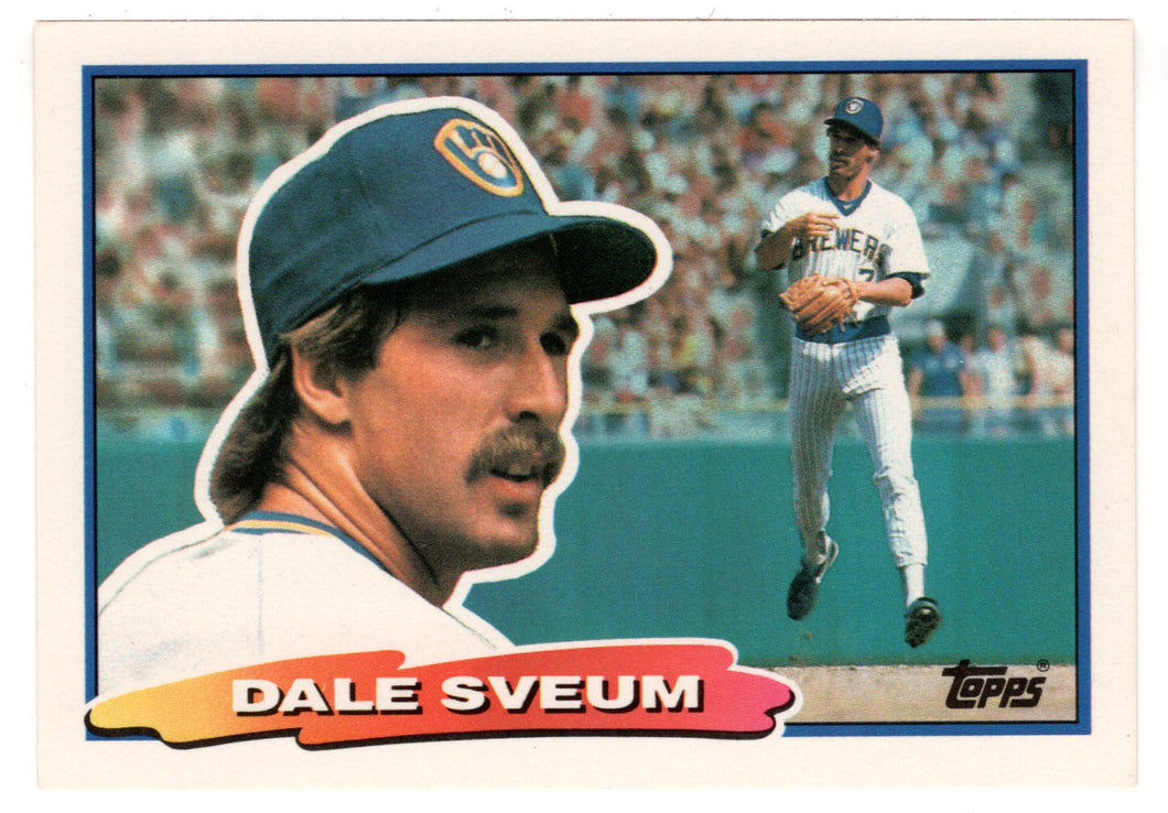 Dale Sveum - Milwaukee Brewers (MLB Baseball Card) 1988 Topps Big # 44 Mint