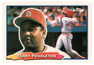 Terry Pendleton - St. Louis Cardinals (MLB Baseball Card) 1988 Topps Big # 53 Mint