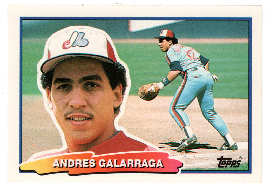 Andres Galarraga - Montreal Expos (MLB Baseball Card) 1988 Topps Big # 55 Mint