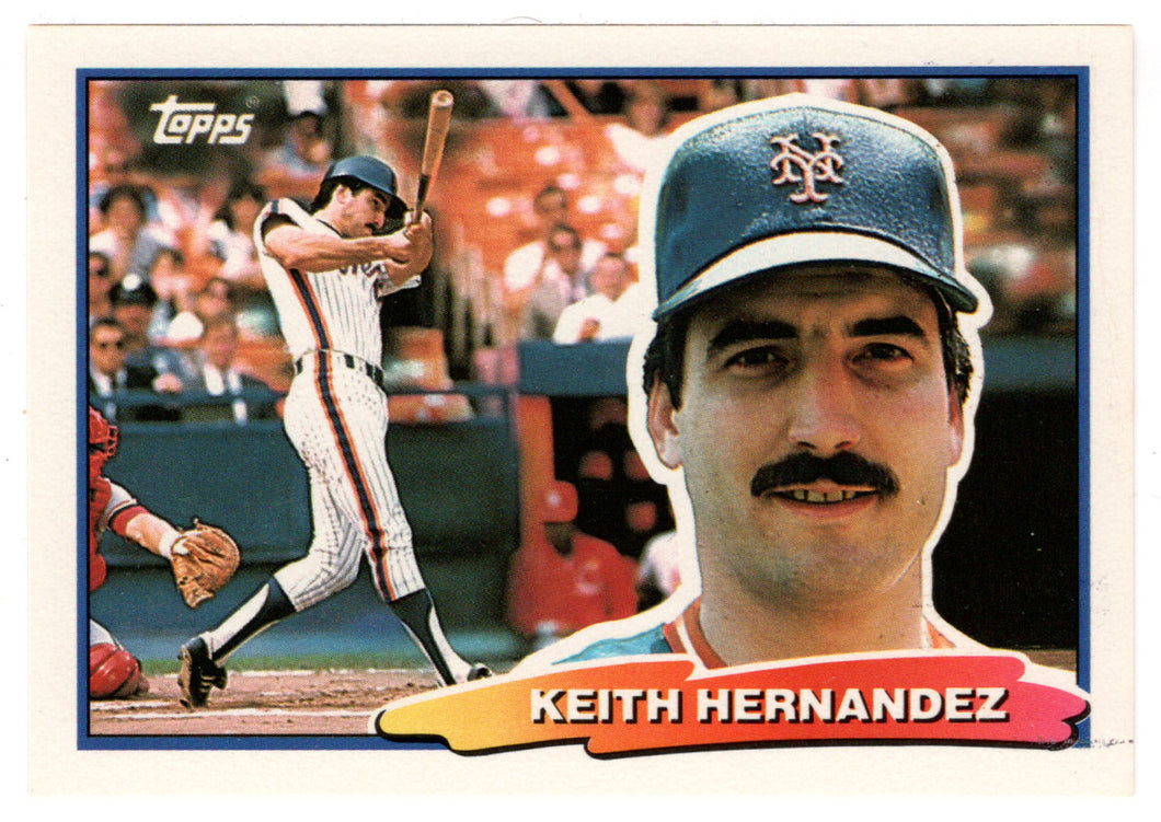Keith Hernandez - New York Mets (MLB Baseball Card) 1988 Topps Big # 5 –  PictureYourDreams