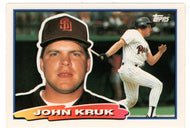 John Kruk - San Diego Padres (MLB Baseball Card) 1988 Topps Big # 60 Mint