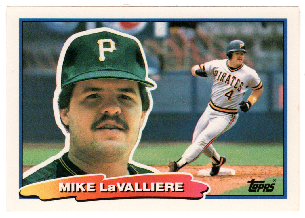 Mike LaValliere - Pittsburgh Pirates (MLB Baseball Card) 1988 Topps Big # 61 Mint