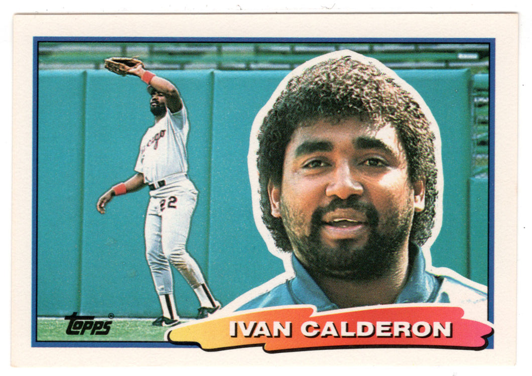 Ivan Calderon - Chicago White Sox (MLB Baseball Card) 1988 Topps Big # 63 Mint