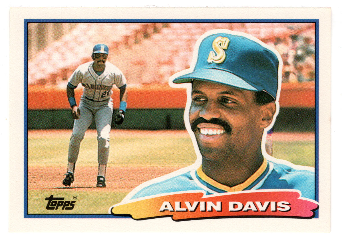 Alvin Davis - Seattle Mariners (MLB Baseball Card) 1988 Topps Big # 64 Mint