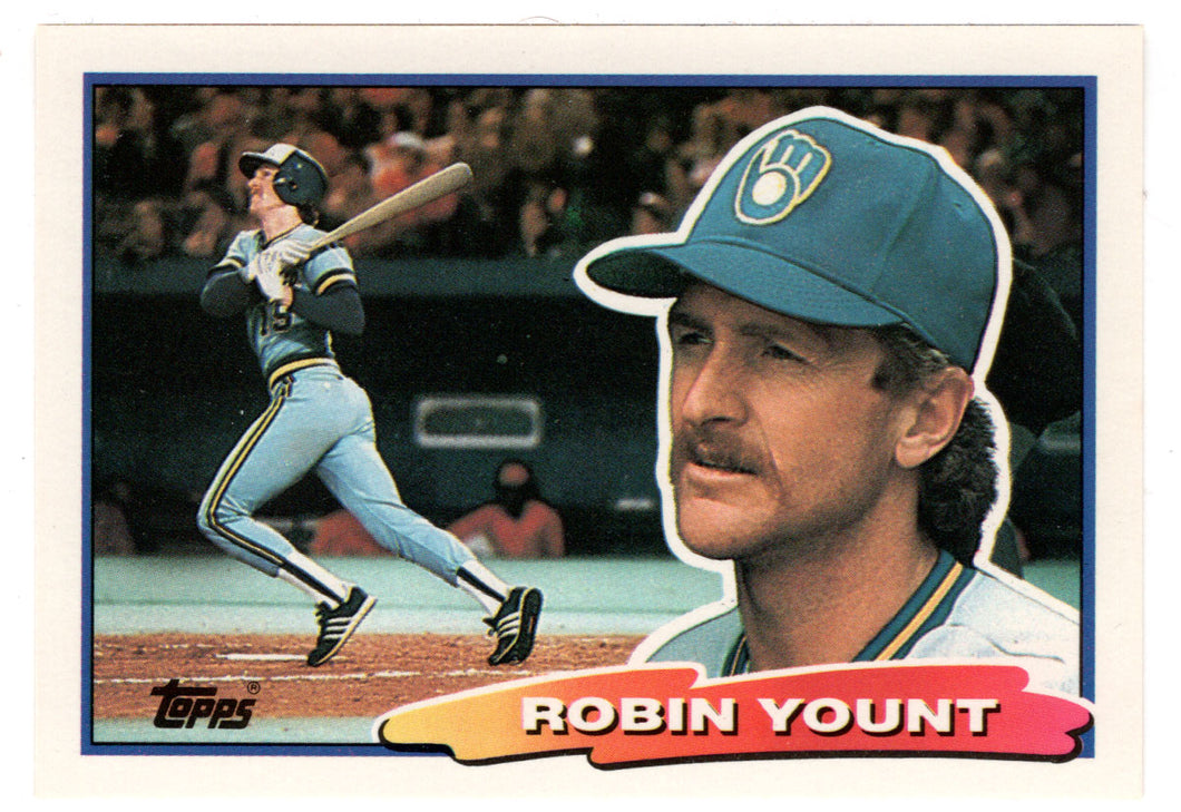 Robin Yount - Milwaukee Brewers (MLB Baseball Card) 1988 Topps Big # 66 Mint