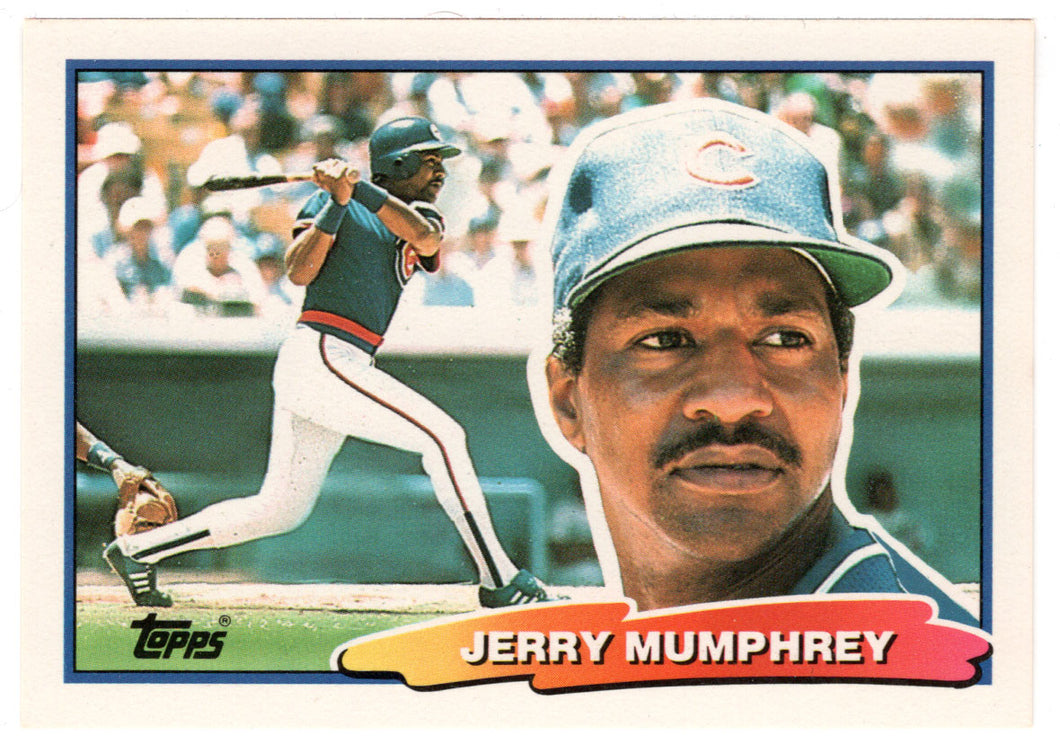 Jerry Mumphrey - Chicago Cubs (MLB Baseball Card) 1988 Topps Big # 70 Mint