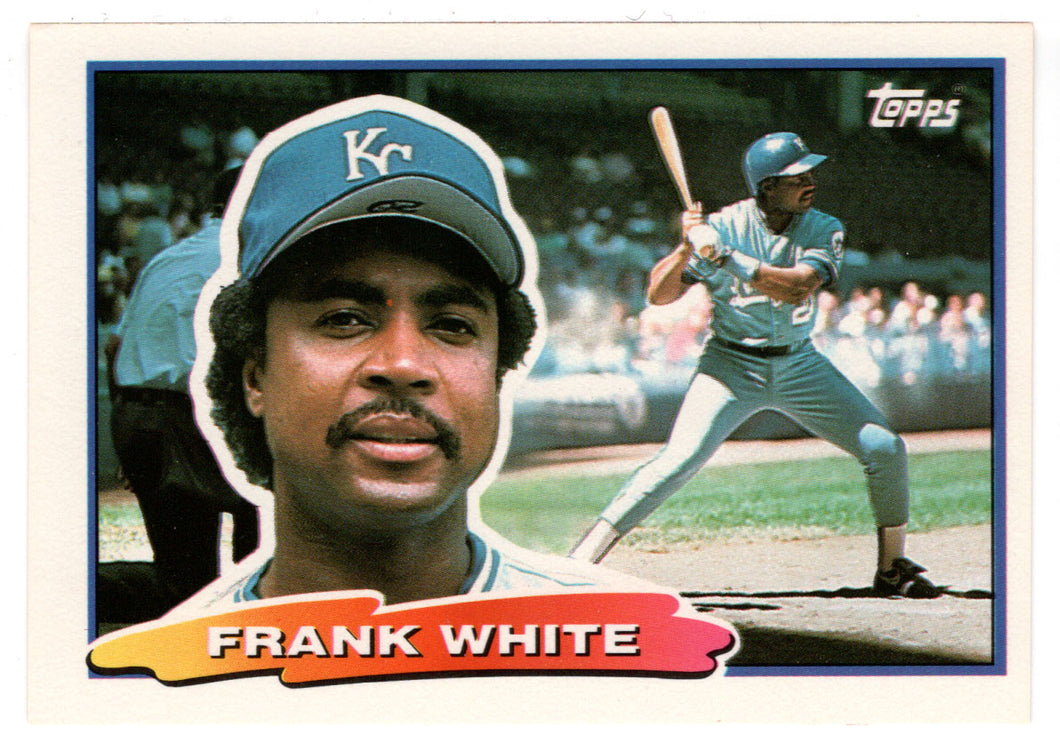 Frank White - Kansas City Royals (MLB Baseball Card) 1988 Topps Big # 75 Mint