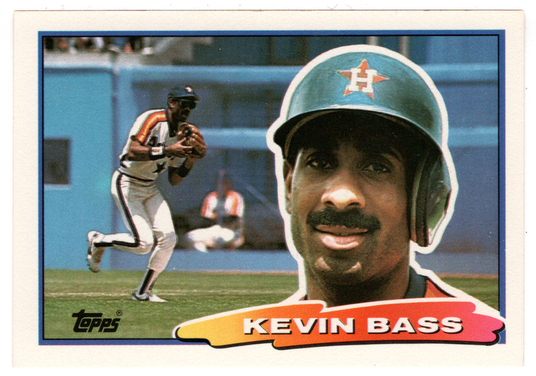 Kevin Bass - Houston Astros (MLB Baseball Card) 1988 Topps Big # 77 Mint