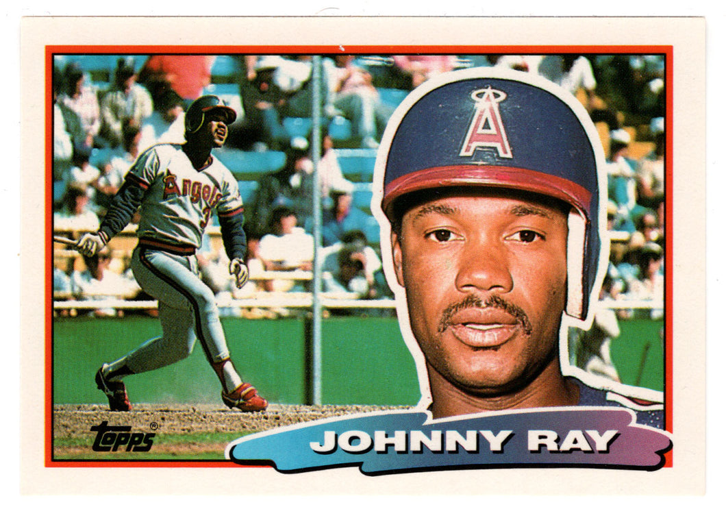 Johnny Ray - California Angels (MLB Baseball Card) 1988 Topps Big # 97 Mint